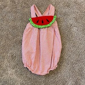 Classic whimsy watermelon bubble